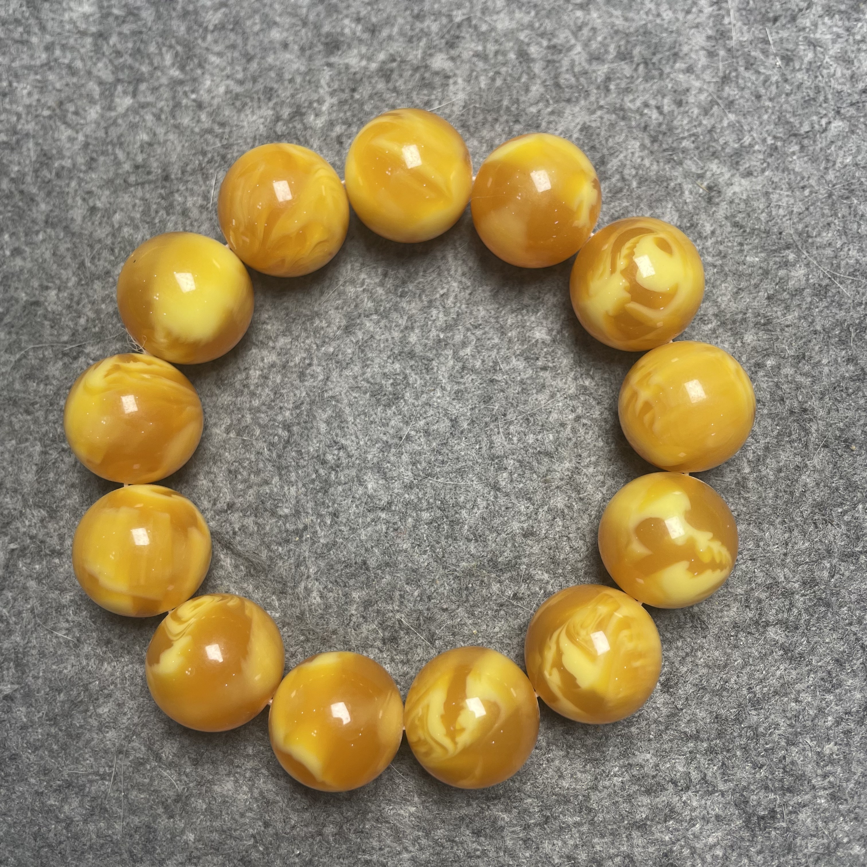  正品保障HP18mm圆珠虎精品轻奢百搭款手串