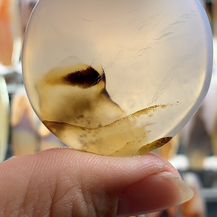 玛瑙/玉髓颈饰未镶嵌002