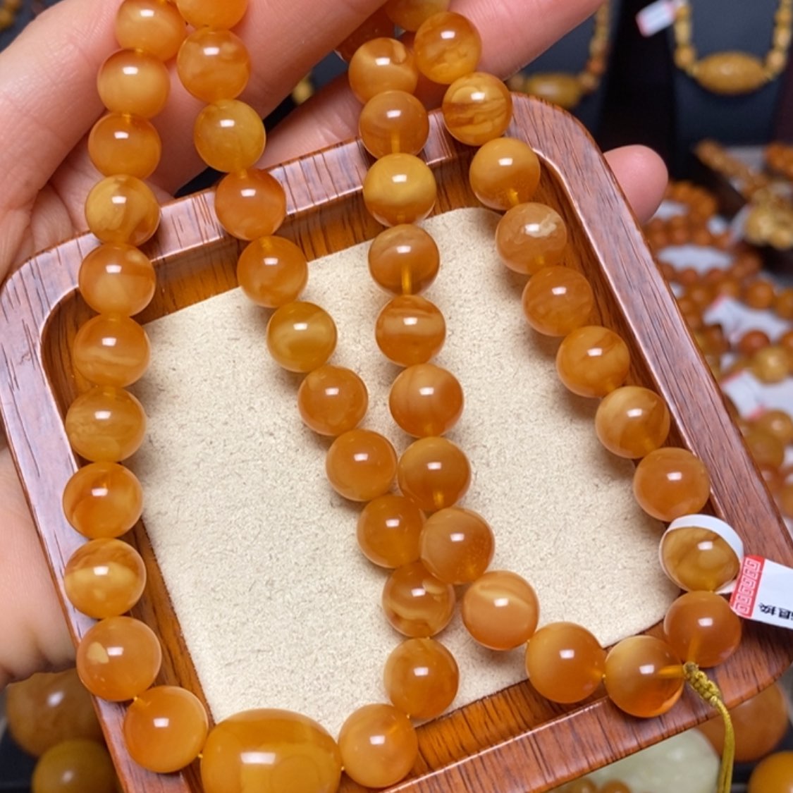 【闪购商品】未镶嵌颈饰蜜蜡项链