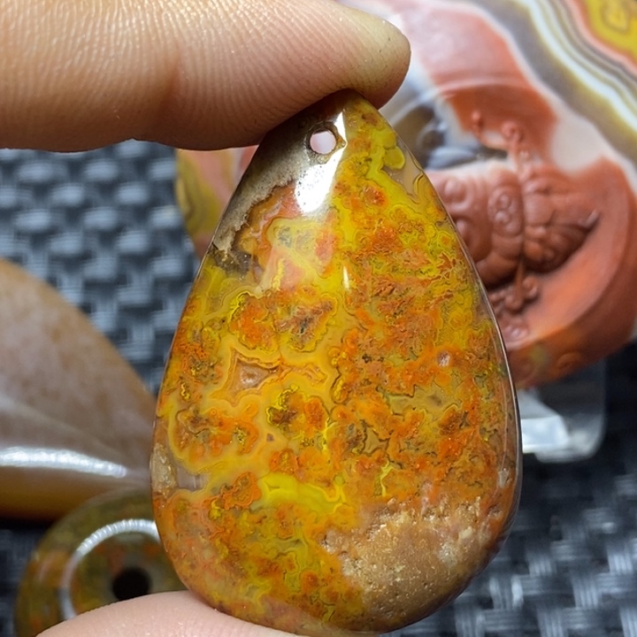 玛瑙/玉髓颈饰未镶嵌用****9