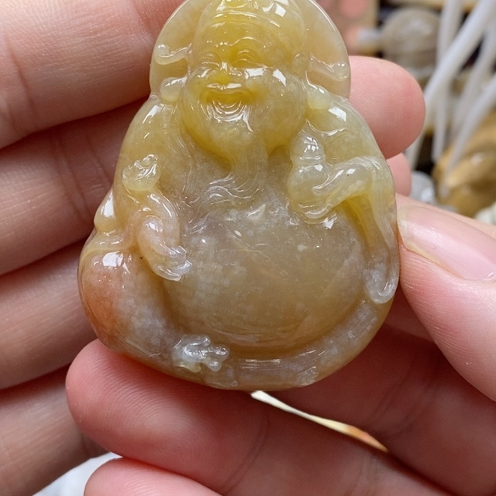 石英质玉颈饰未镶嵌