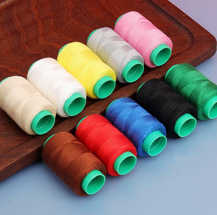 3黑3百4彩共10卷缝纫线新货到店多色缝纫线手工缝衣服