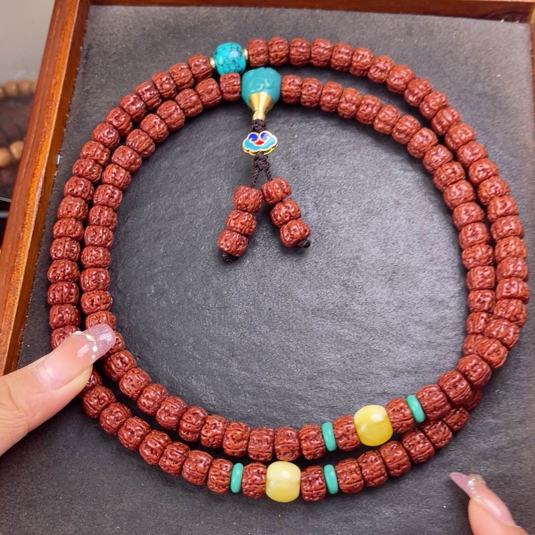 金刚菩提吊坠藏式直切一代龙