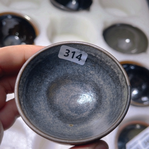 茶盏原矿原釉柴烧建盏