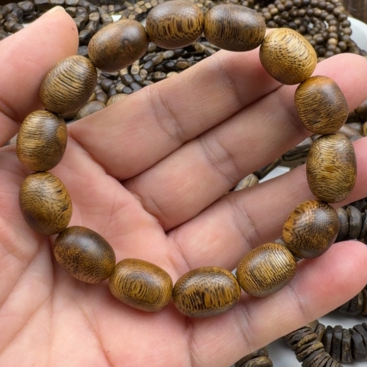 手串沉香金沙叶手串9克加