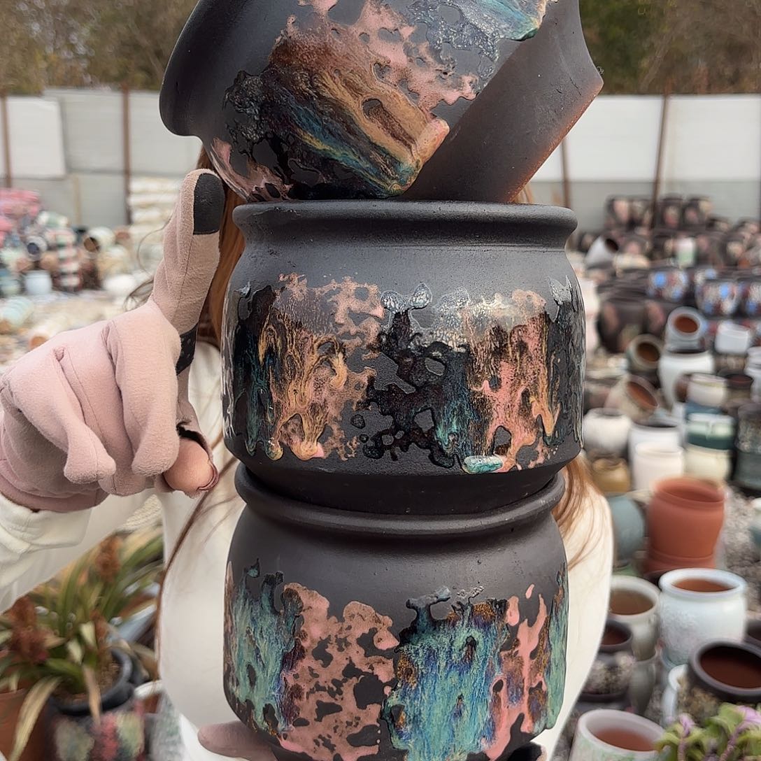 口15高15三个油画