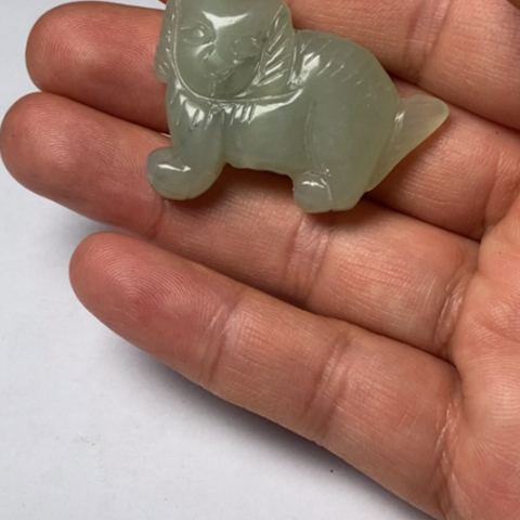 自***猫玛瑙/玉髓未镶嵌珠子