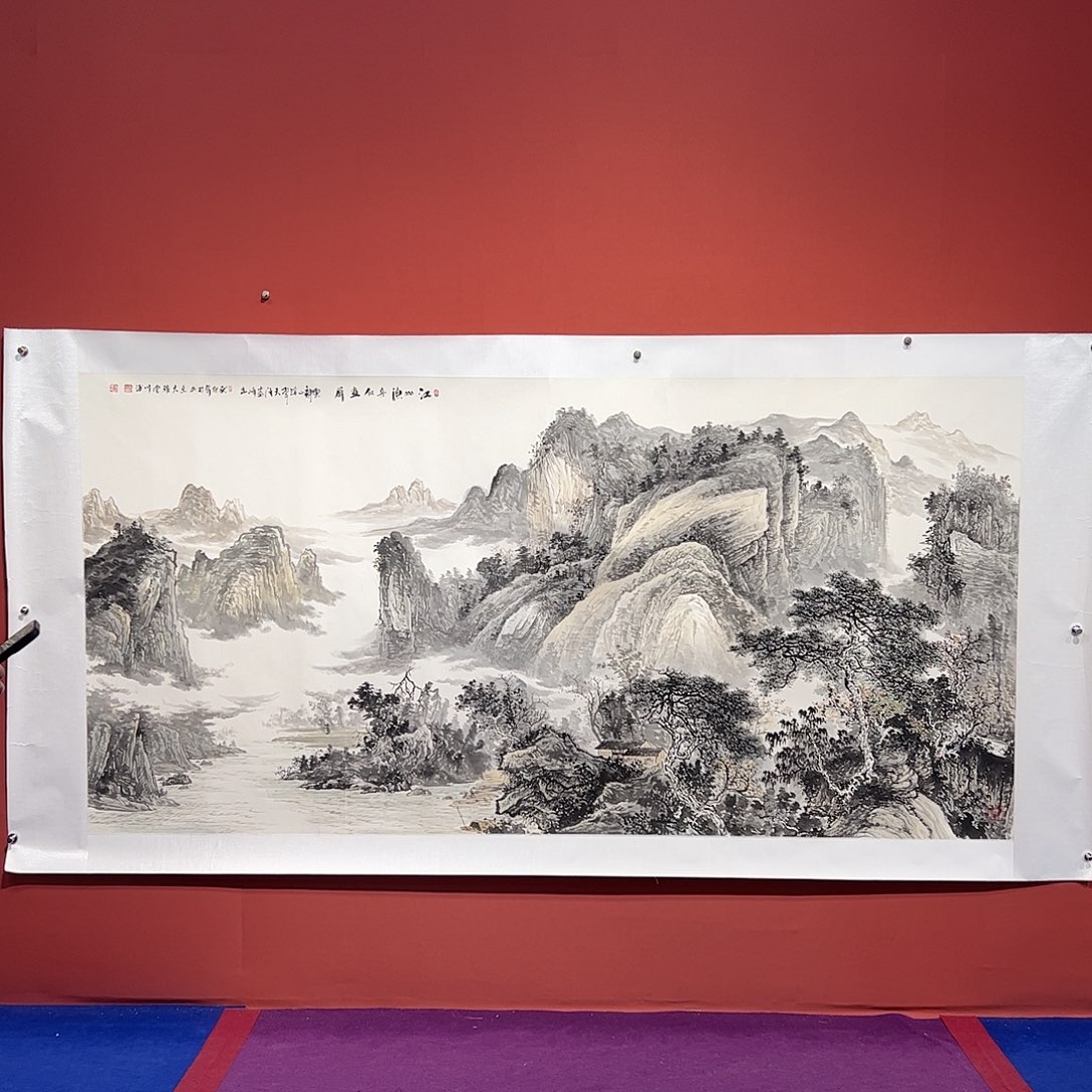 国画李川浦画家作品