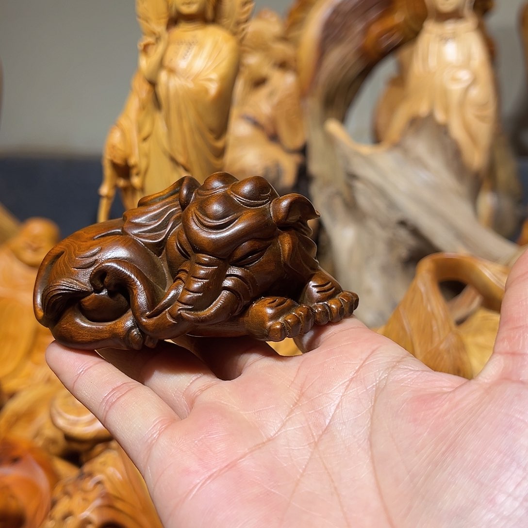 柏木（崖柏）独*者崖柏木手把件摆件