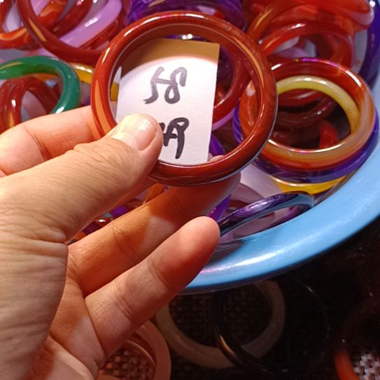 玛瑙/玉髓手镯未镶嵌