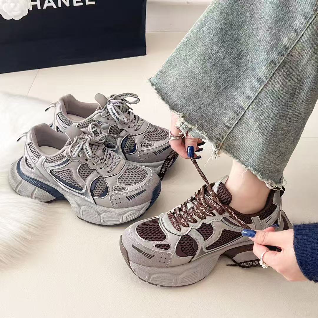 222-115女鞋老爹鞋新款小恶魔2025秋冬