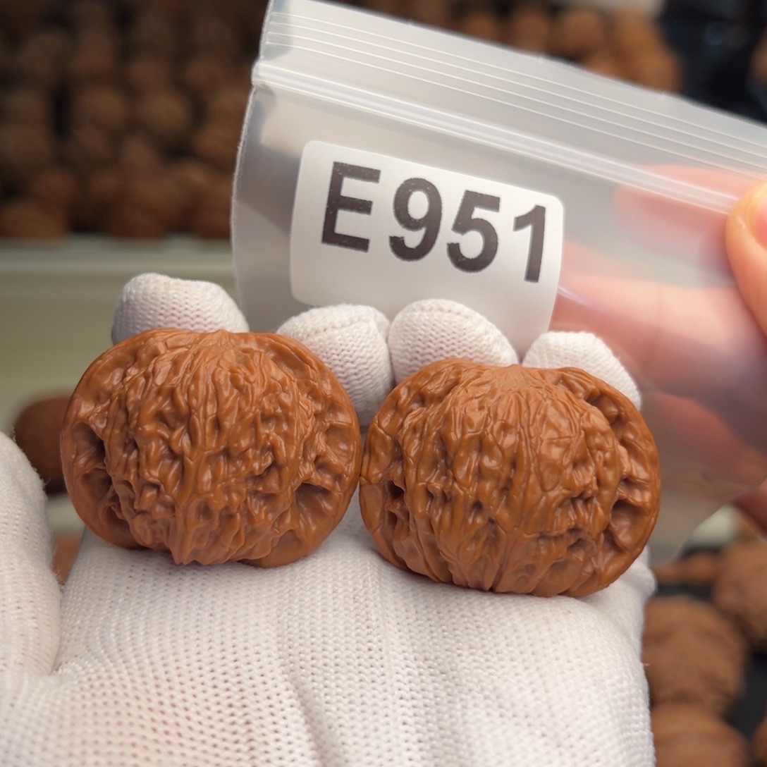 文玩核桃手串E951磨盘40