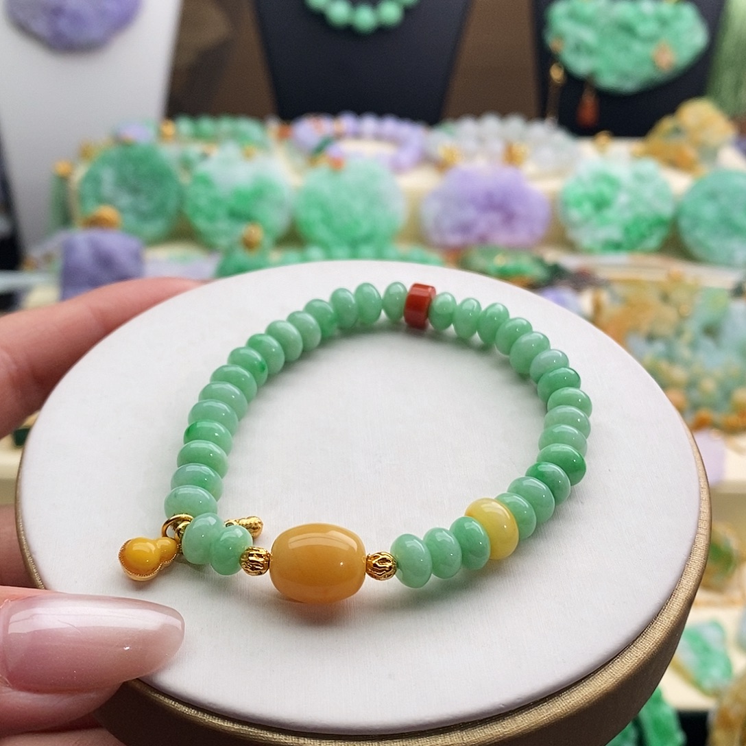 翡翠未镶嵌手串手串