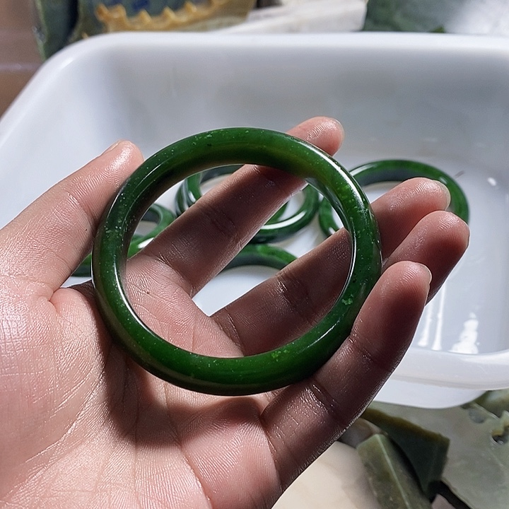和田玉（糖玉）珠宝半成品未镶嵌用****2