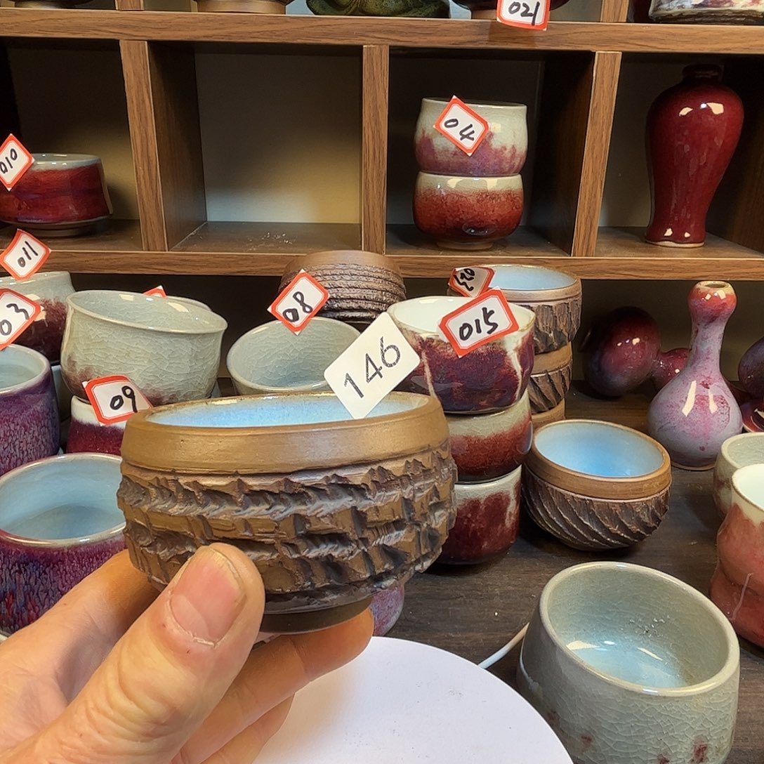 杯子钧瓷#钧瓷#原矿釉#高温#茶器#非遗传承