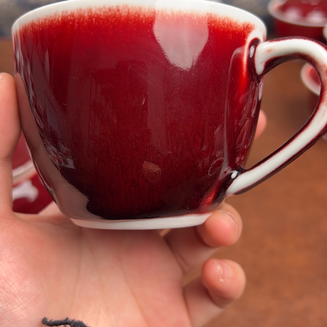 盐***迪陶瓷景德镇陶瓷郎红