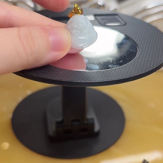 翡翠未镶嵌挂件佛