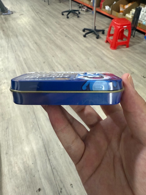 薄荷糖果收纳铁盒