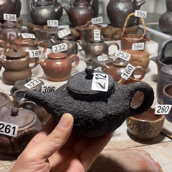纯手工柴烧茶具精品