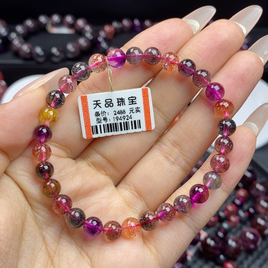 水晶手链未镶嵌凤*凤超七194924