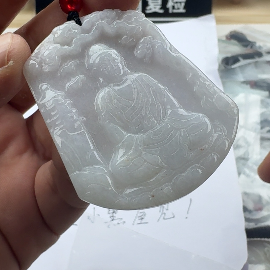 颈饰未镶嵌翡翠天然缅甸A货翡翠