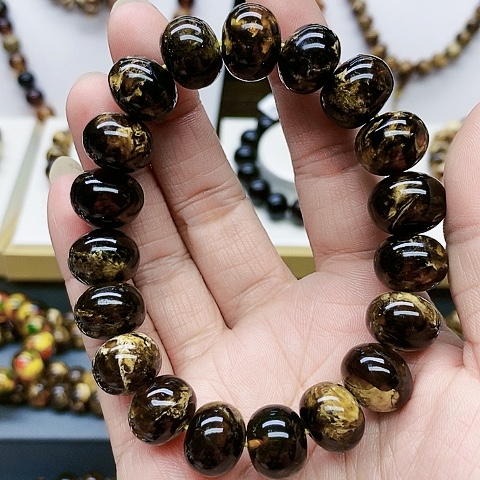 琥珀手链未镶嵌琥珀13