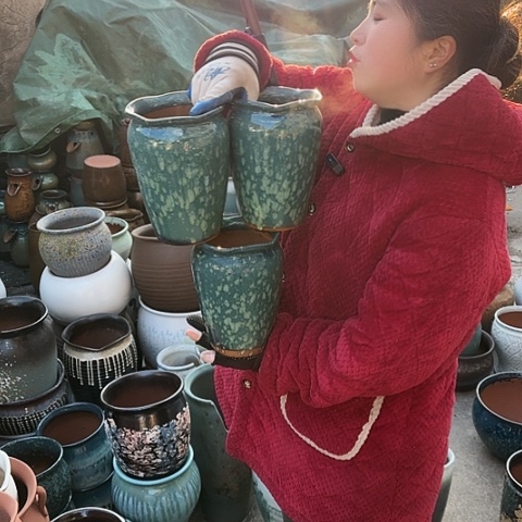 14口20高瑕疵盆子 