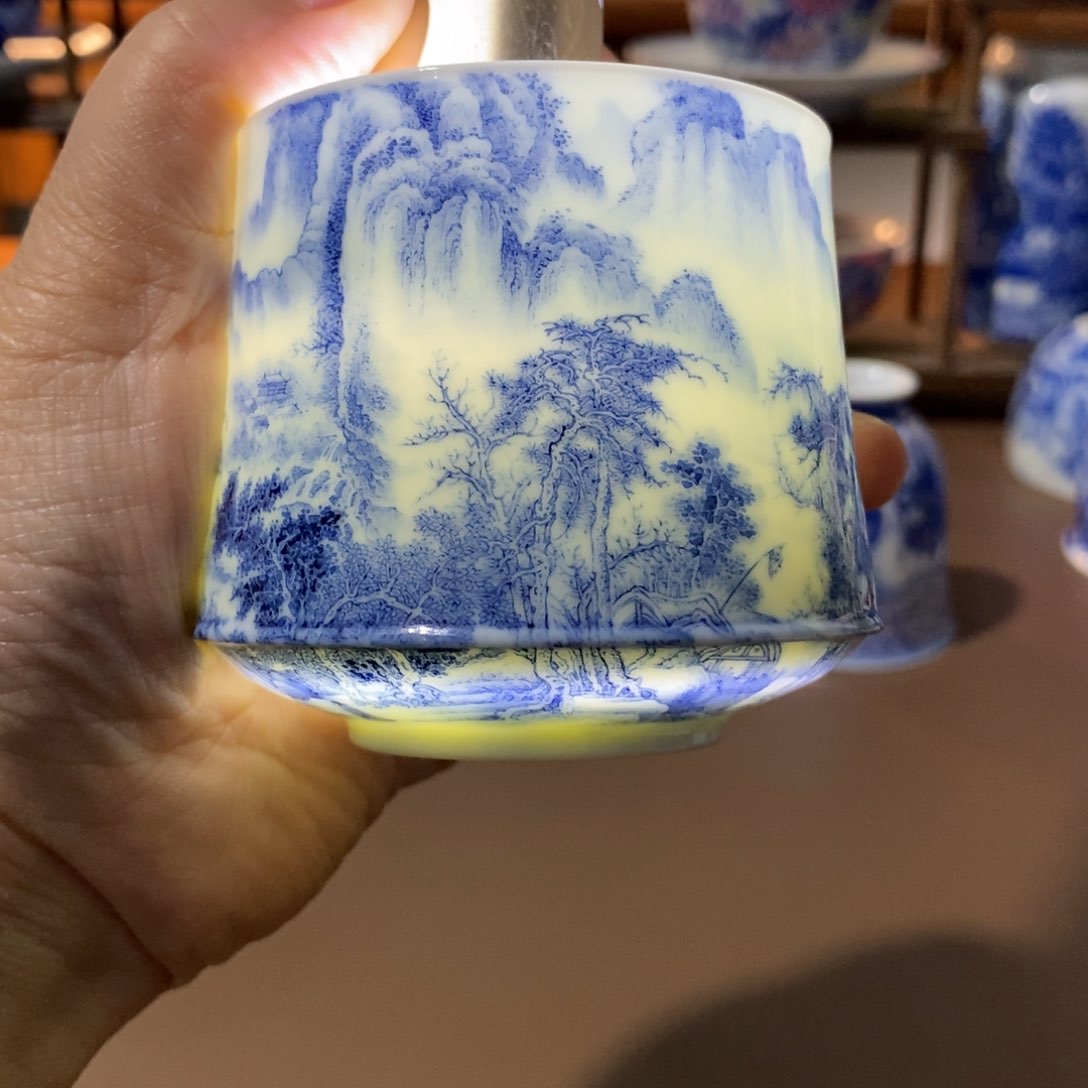 景德镇陶瓷手工手绘