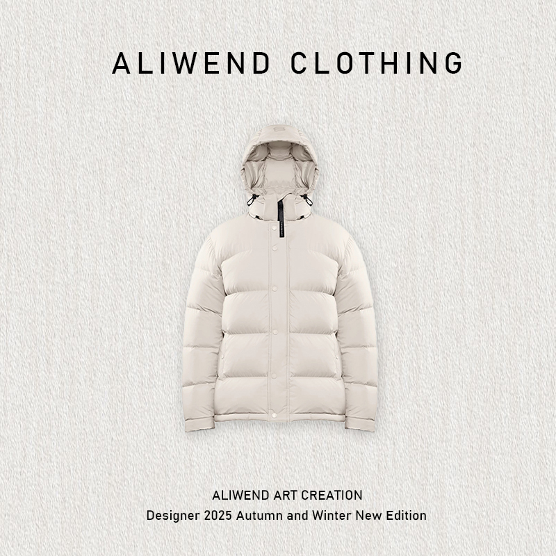 【加拿大白鹅】新款泡芙白鹅绒连帽加厚面包服极寒-251159