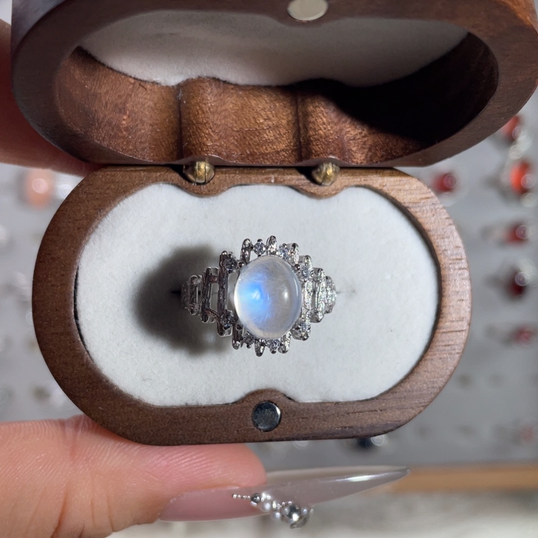 咖***‍水晶手链银S925镶嵌