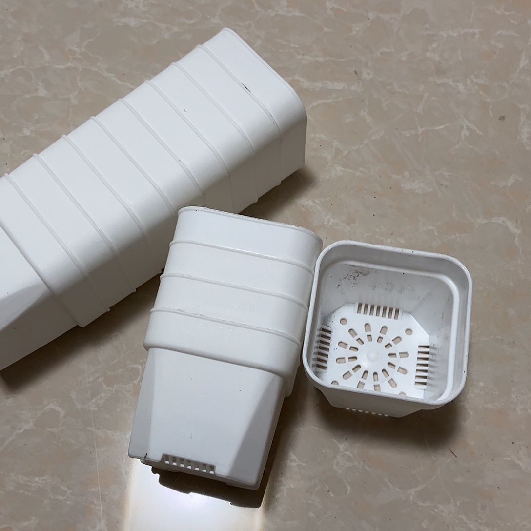 中厚口8高7白盆20个无托