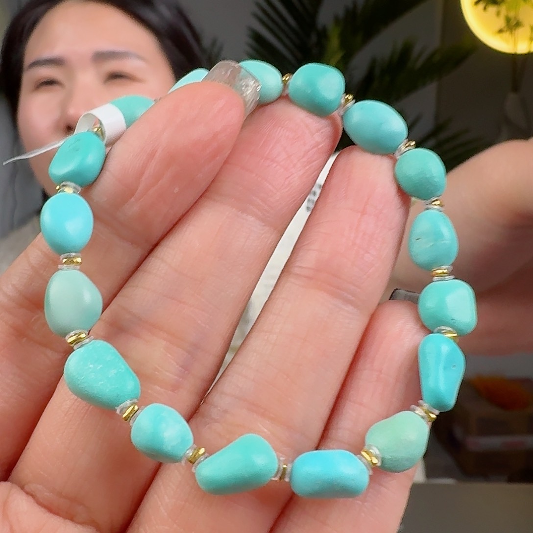 绿松石珠宝奇石未镶嵌