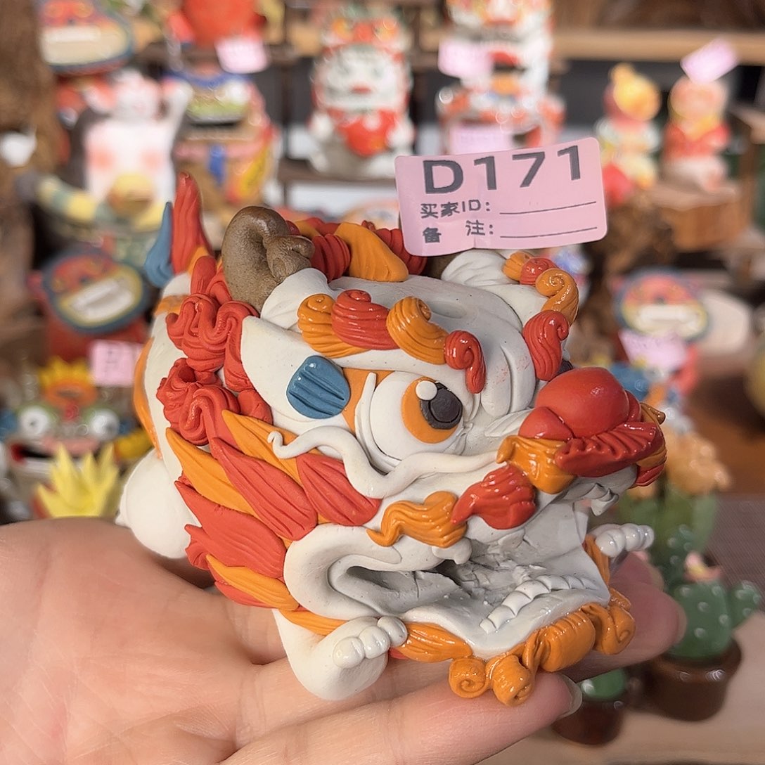 泥塑纯手工茶宠摆件