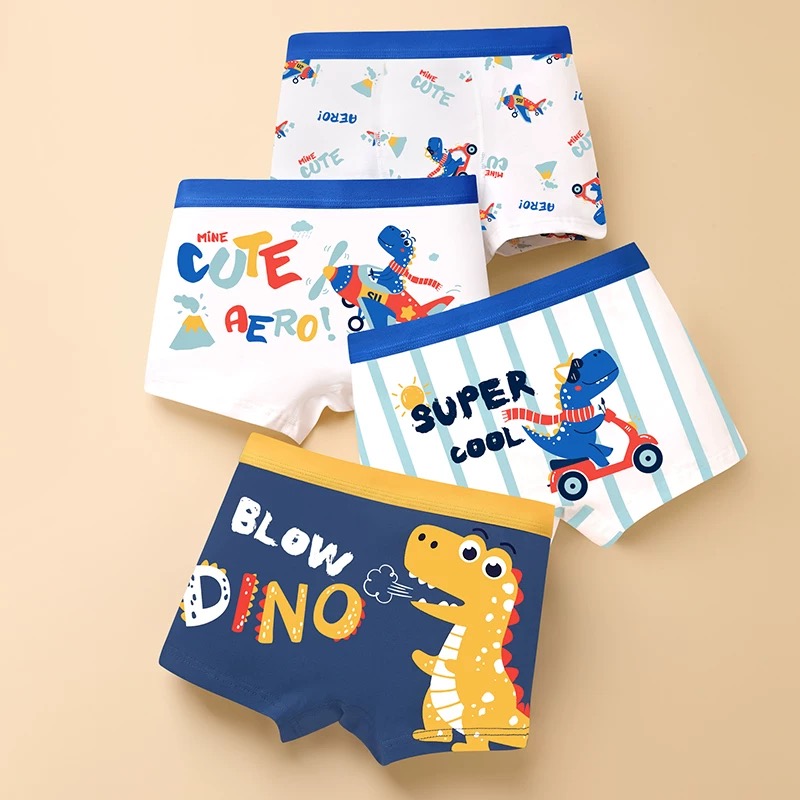 儿童纯棉内裤男童卡通女童可爱小内内