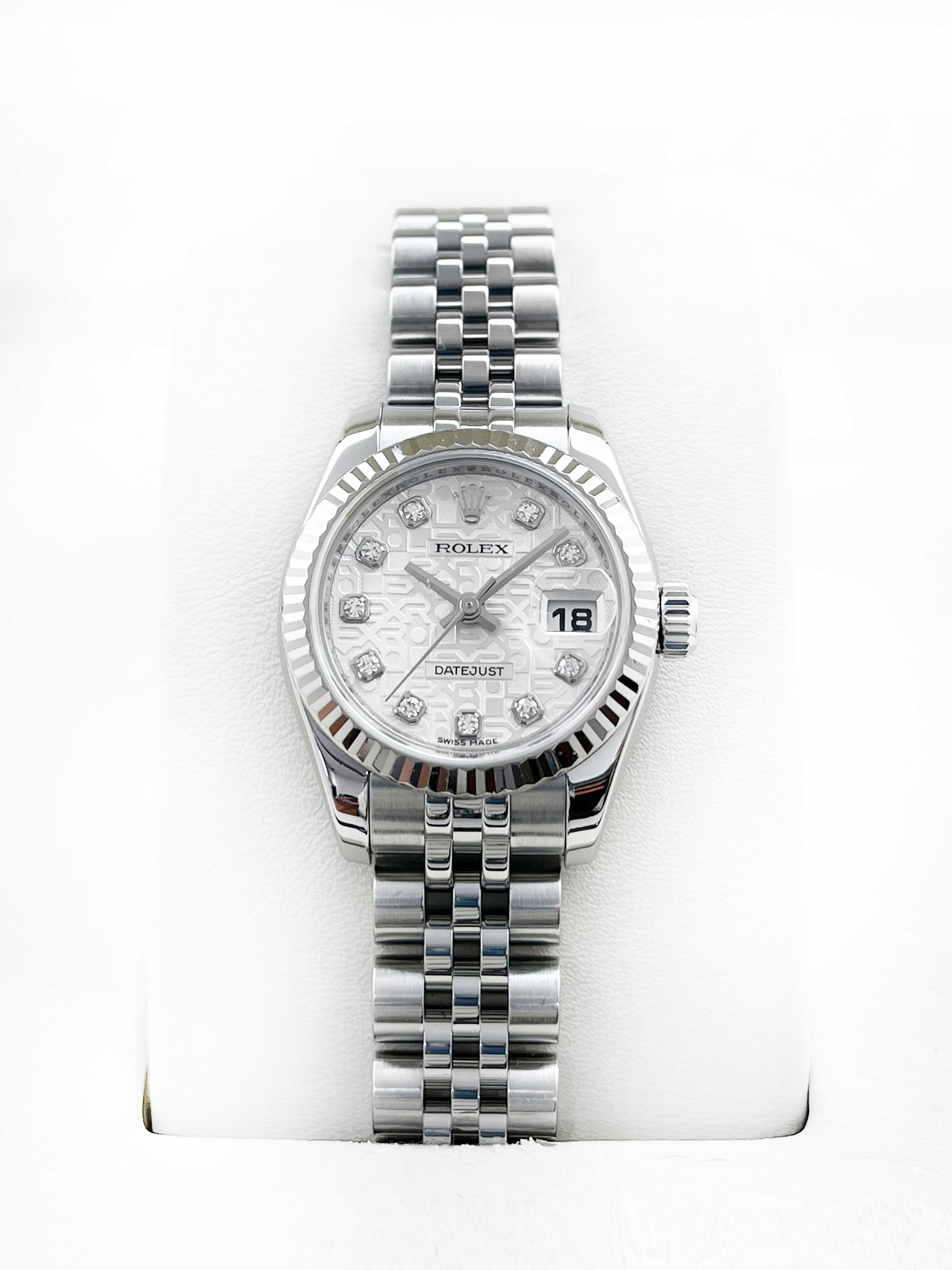 99新 Rolex/劳力士 云时臻品/日志型系列/单表/26mm