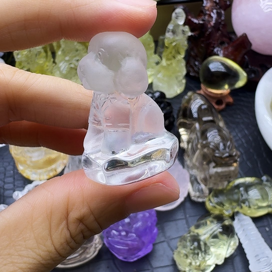 紫晶珠宝半成品未镶嵌