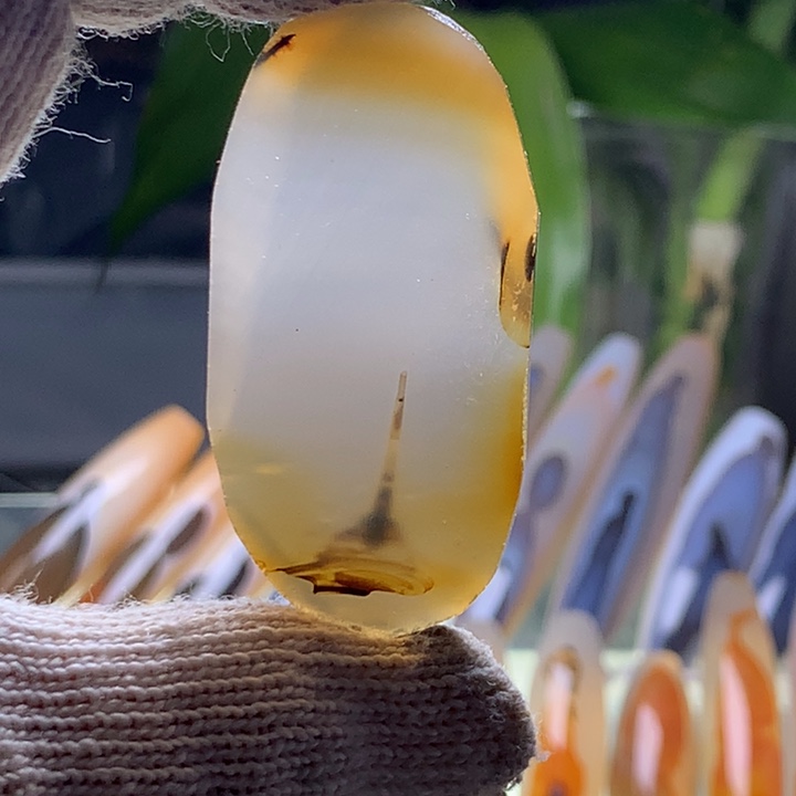 未镶嵌玛瑙/玉髓珠宝半成品123