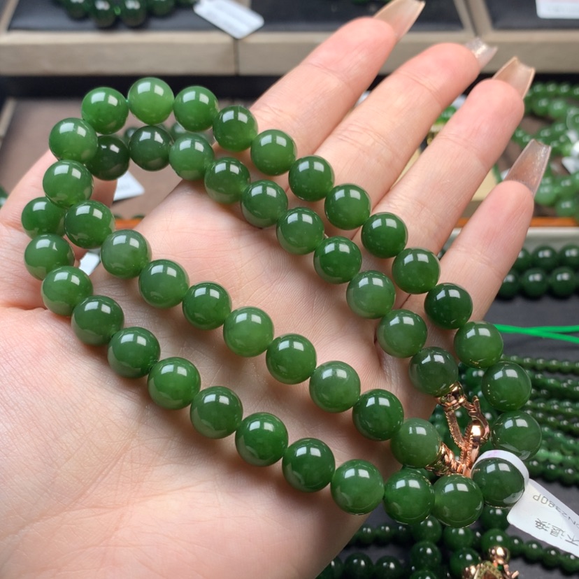 【闪购商品】和田玉（碧玉）颈饰未镶嵌幸***神