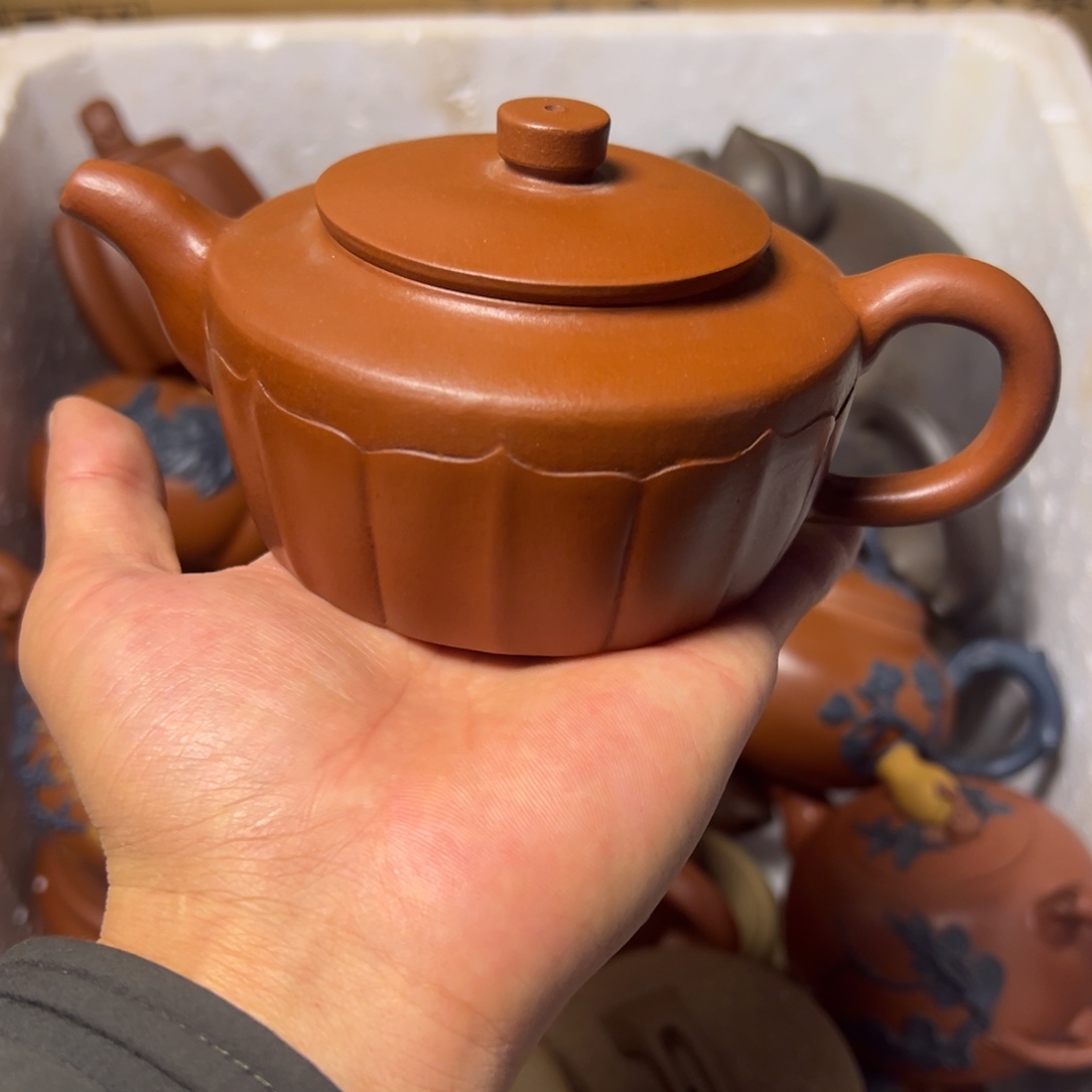 紫砂茶壶宜兴原矿紫砂壶300毫升容量