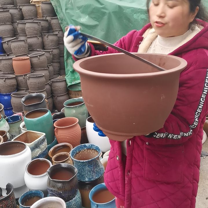 红陶口35高23瑕疵