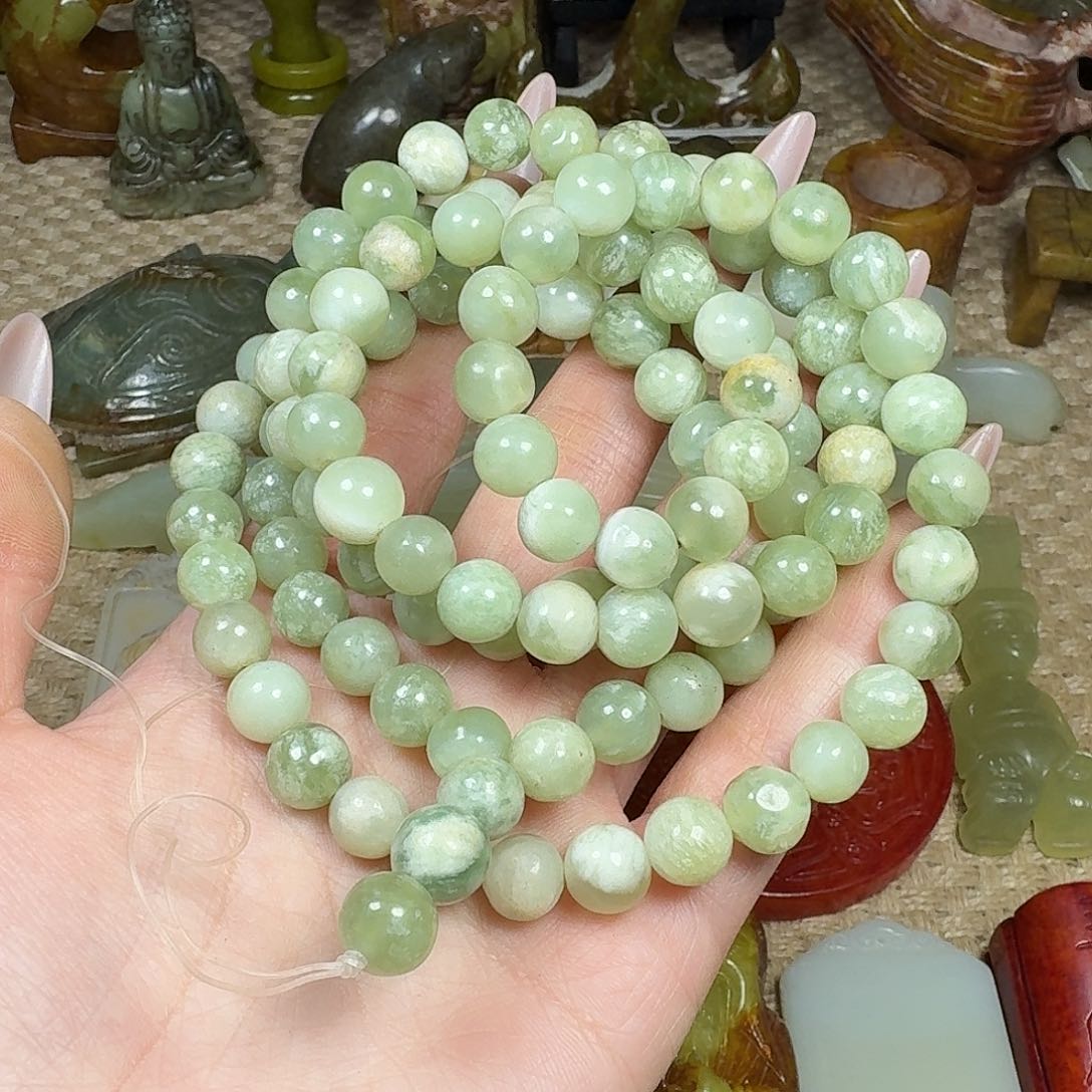 白玉菩提吊坠挂件