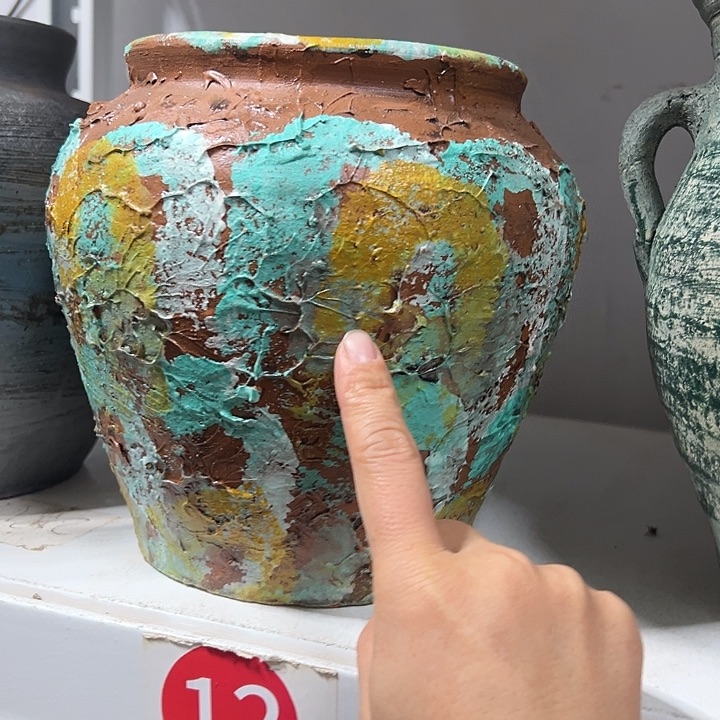 彩绘浮雕高20口14默认打孔