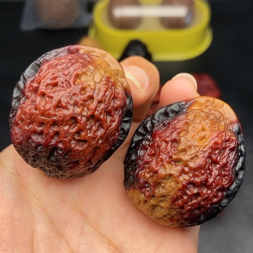 【闪购商品】把件文玩核桃39尺罗汉头53克