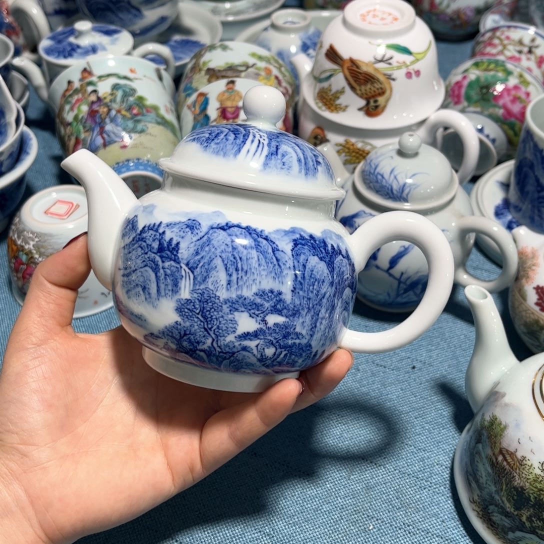 景德镇陶瓷手工手绘