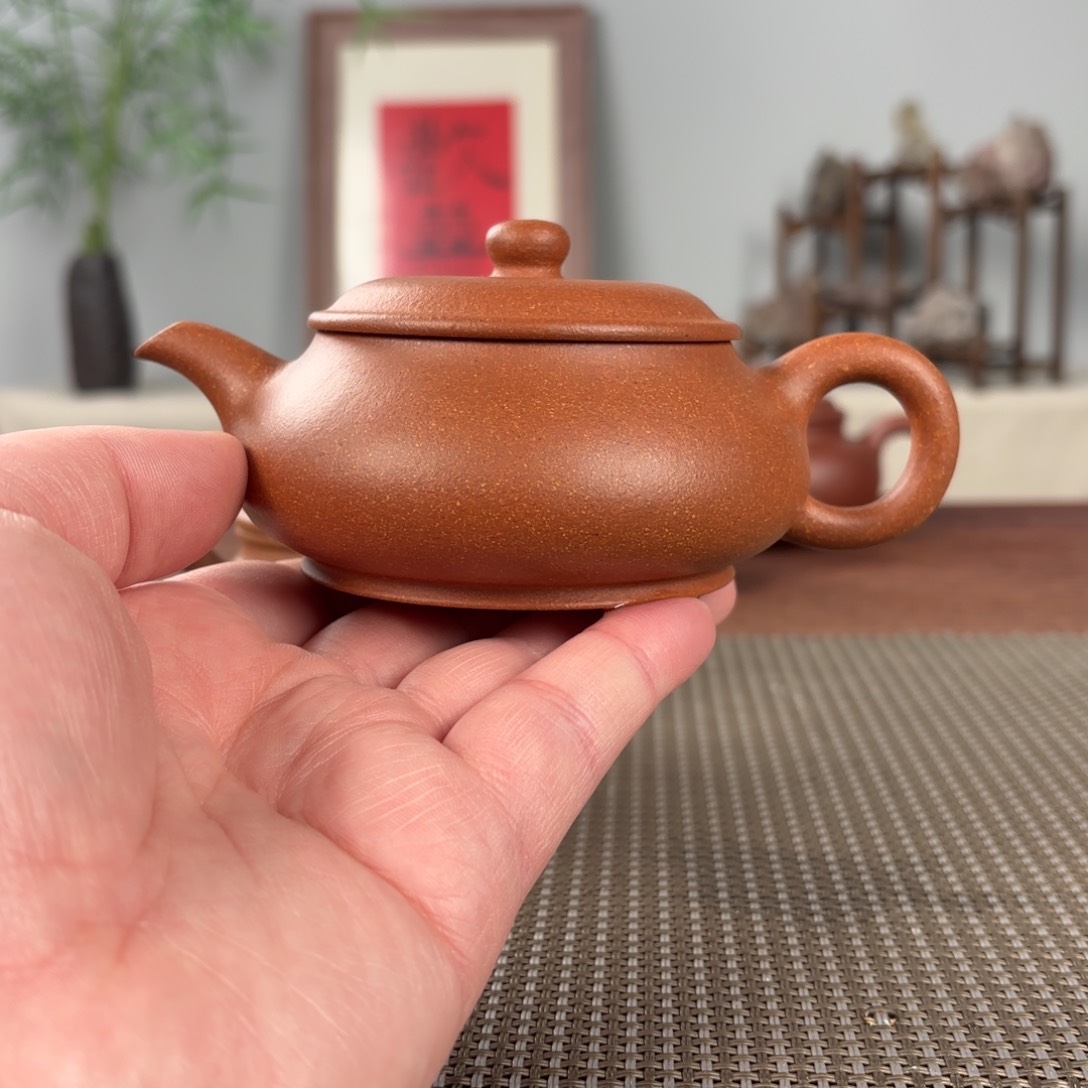 紫砂茶壶黄龙山原矿紫砂壶