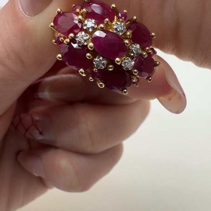 红宝石戒指未镶嵌