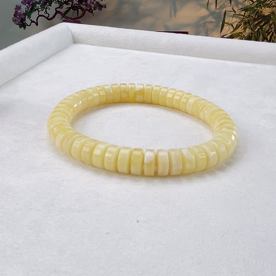 蜜蜡手链未镶嵌蜜蜡9.2