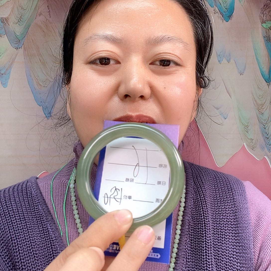 和田玉手镯未镶嵌快****福