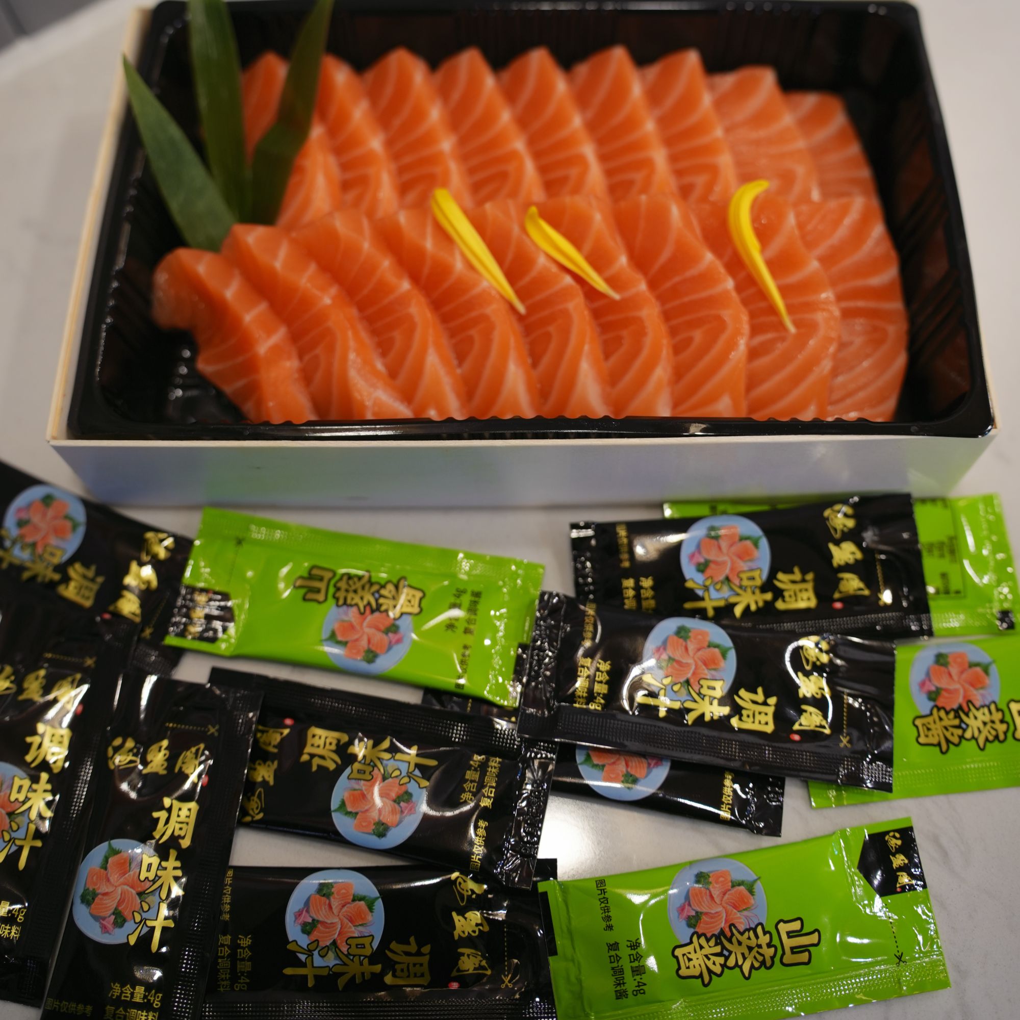 挪威三文鱼刺身500g现切现发