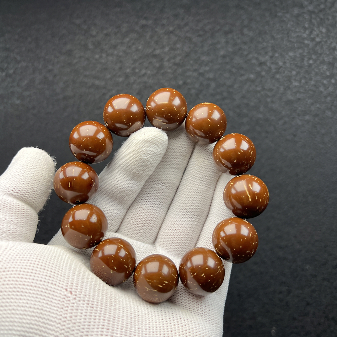 紫金鼠 光珠 21mm 大尺寸菩提霸气十足 一物一图 手感好